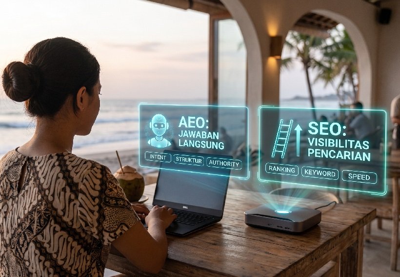 AEO vs SEO Kenapa Ranking Tinggi Belum Tentu Dipilih AI