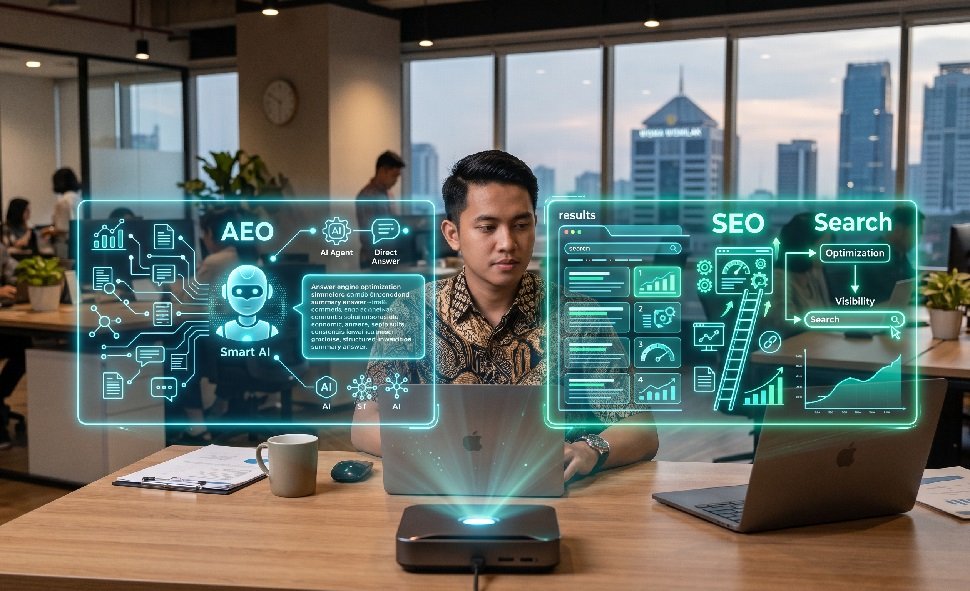 AEO vs SEO Kenapa Ranking Tinggi Belum Tentu Dipilih AI