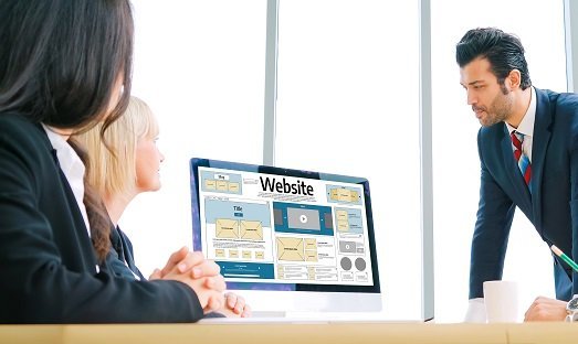 Website design software provide snugly template for online retail business